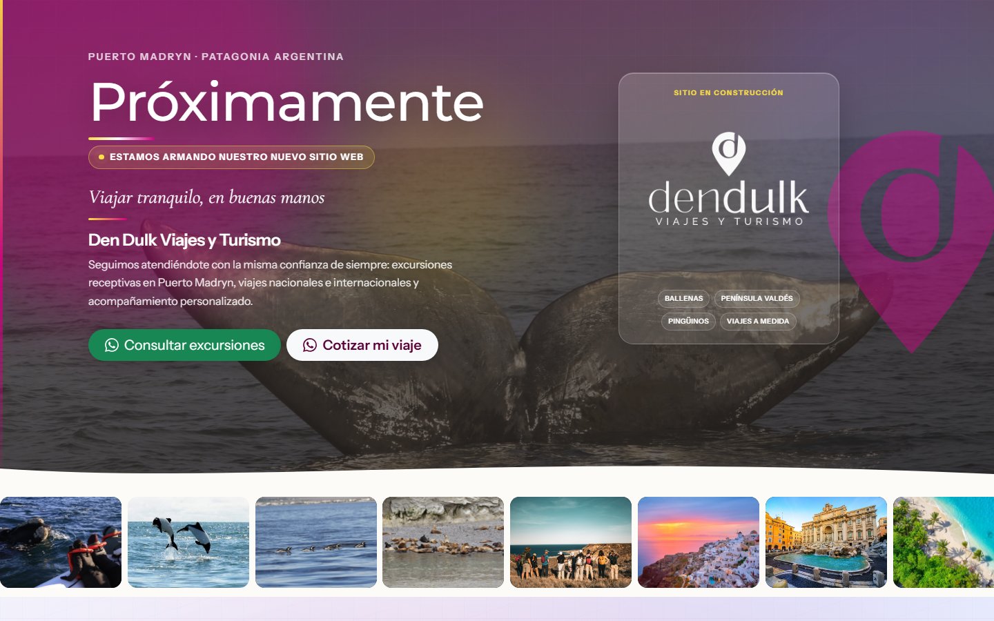 Captura de Den Dulk Viajes y Turismo